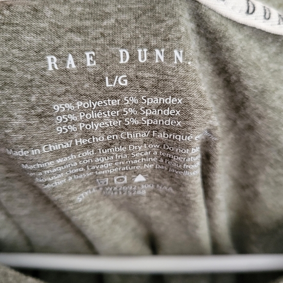 Rae Dunn Boxy Crop Top Size Large NWT - Picture 5 of 7